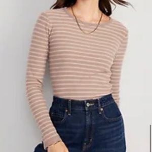 Brand New! Old Navy Plush Long-Sleeve Crew Neck T-Shirt